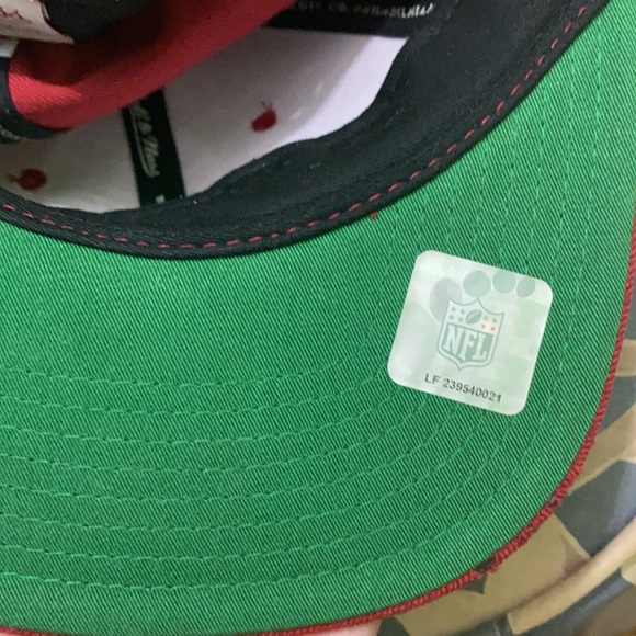 NWT Vintage Red Skins hat by Mitchell & Ness - Picture 2 of 5